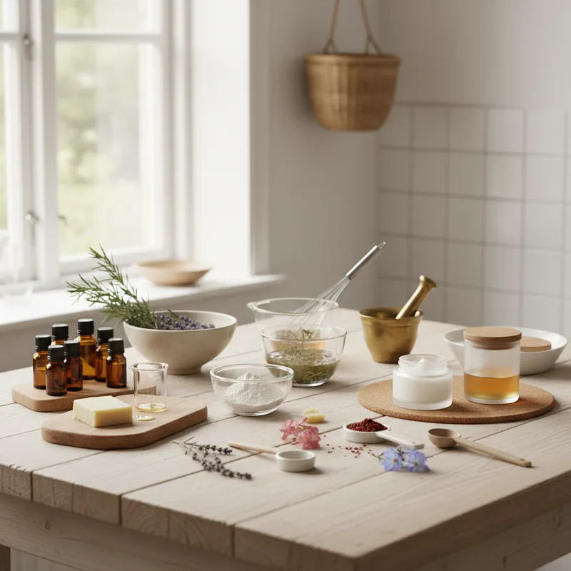 Cosmétiques bio maison : guide pratique et recettes pour débuter