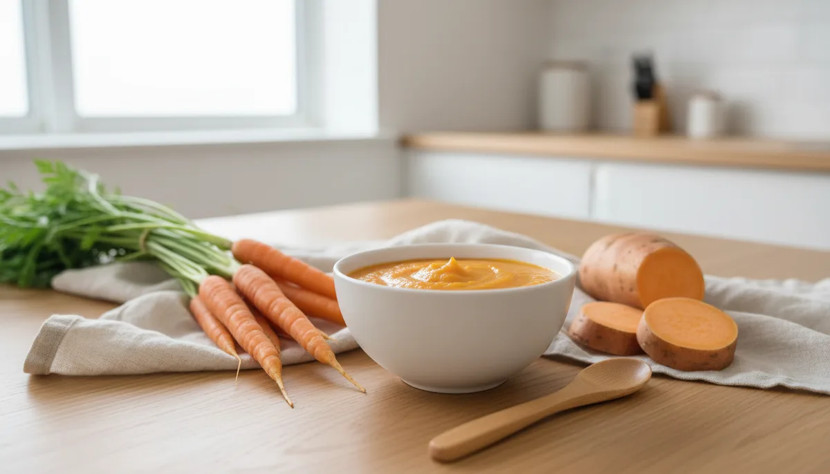 Repas bio bébé : guide par âge, marques et recettes maison